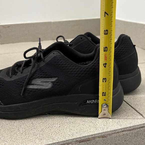 Skechers Black Go Walk Sneakers - Picture 11 of 12